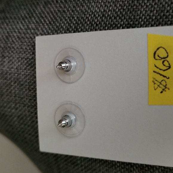 Gorgeous NWT Santo Domingo Inlay Turquoise & Coral Earrings - Picture 3 of 11